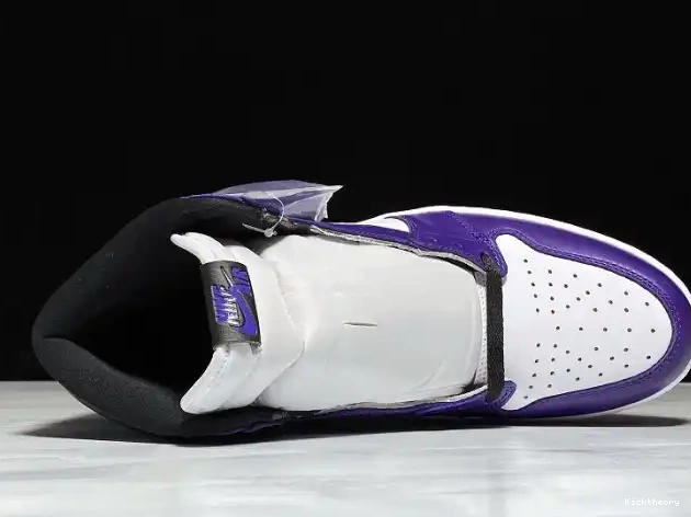 Kicktheory Jordan Air Purple Court 555088-500 OG High 1 0624